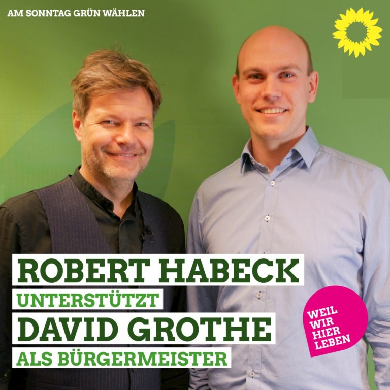 Robert Habeck und David Grothe – Eine kleine Wahlempfehlung