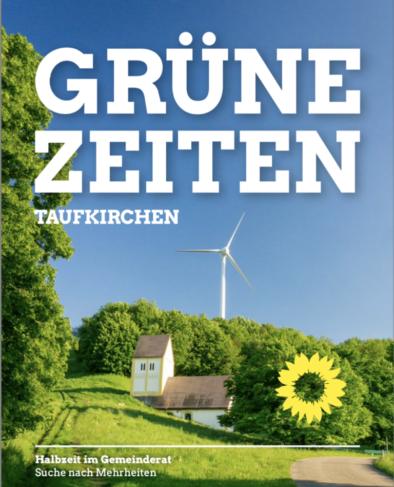 Neue Ausgabe der Gruenen Zeiten
