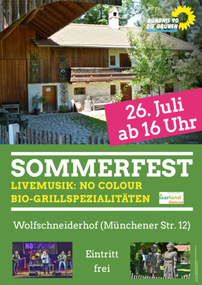 Grünes Sommerfest im Wolfschneiderhof