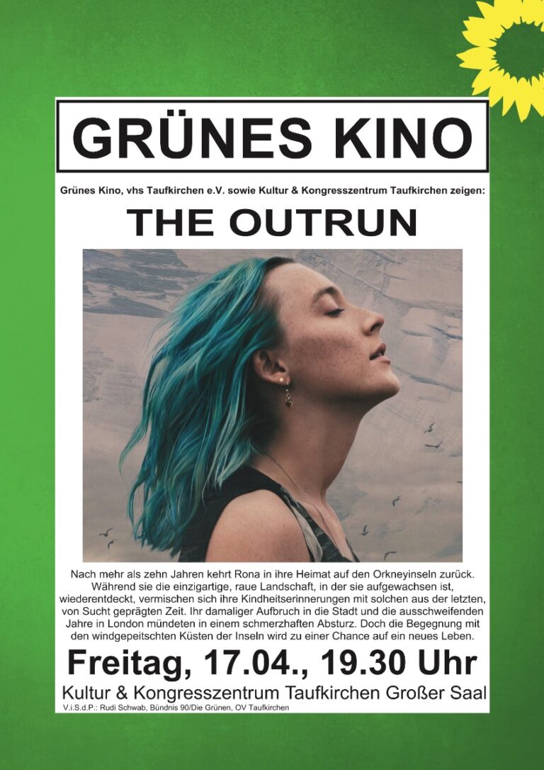 Grünes Kino „The Outrun“ – 17.4.2026